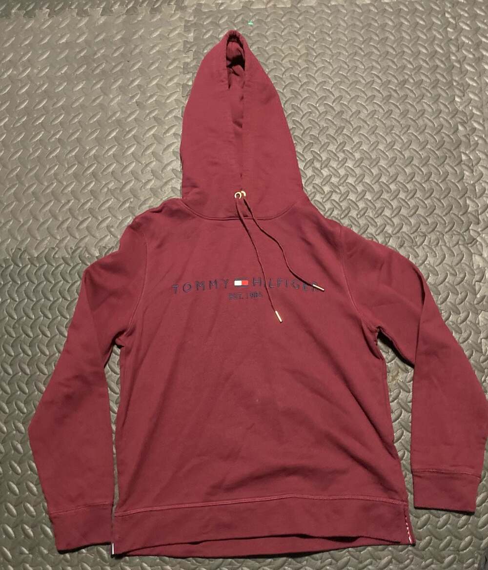 Tommy Hilfiger Embroidered Logo Hoodie Sweatshirt